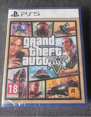 PS5 Grand Theft Auto V. A estrenar.