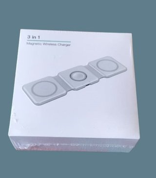 CARGADOR INALÁMBRICO 3 EN 1 NUEVO PRECINTADO