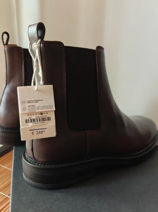 Stivaletti Zara marroni pelle
