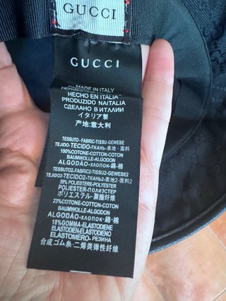 Berretto Gucci Nero Originale