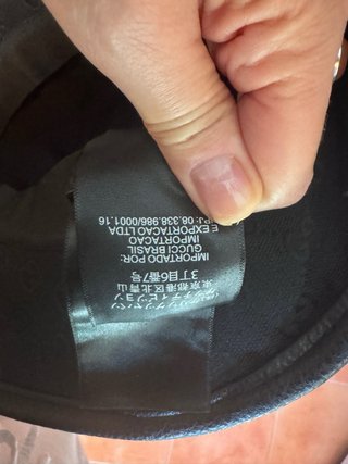 Berretto Gucci Nero Originale