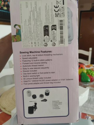 Máquina de coser nueva