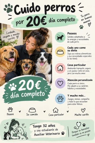 Cuidadora de perros