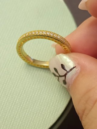 Anillo Pandora Shine Corazones Talla 54