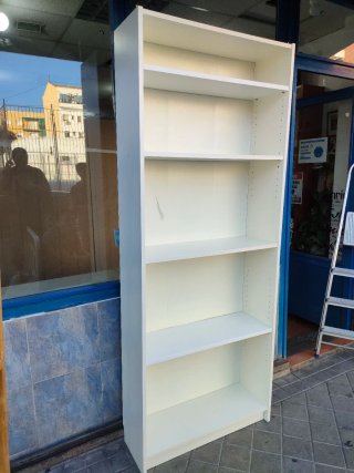 Estantería Blanca Con Baldas Regulables 640513971