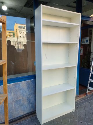 Estantería Blanca Con Baldas Regulables 640513971