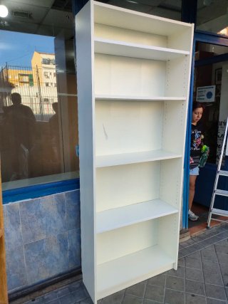 Estantería Blanca Con Baldas Regulables 640513971