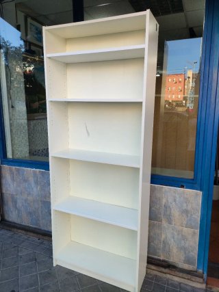 Estantería Blanca Con Baldas Regulables 640513971