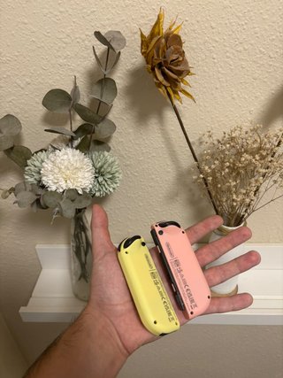 Nuevos JoyCons para Nintendo Switch Rosa Amarillo