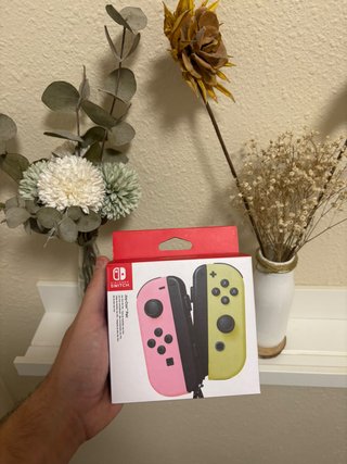 Nuevos JoyCons para Nintendo Switch Rosa Amarillo