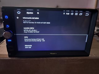 Radio 2 DIN Android Vanku