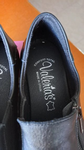 Zapatos Valeria's Negro Talla 42