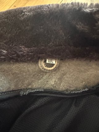 Chaqueta de piel estilo aviador