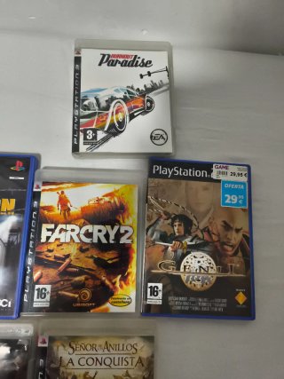 Lote Juegos PS2 y PS3 Español