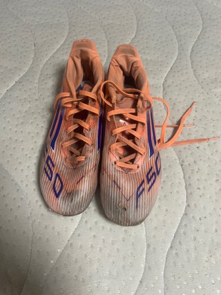 Zapatillas Adidas Naranja y Azul