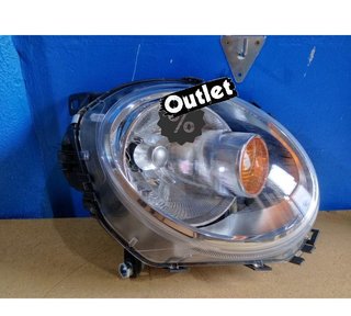 OL FARO IZQ MINI R56 06-10 FUNDO CROMO INTERMITENTE NARANJA