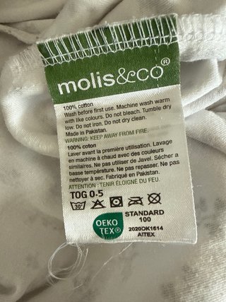 Saco dormir  bebe Tog 0,5 floral molis&co