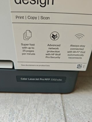 Impresora HP Color LaserJet Pro MFP 3302sdw