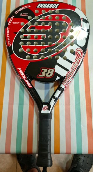 Pala de pádel Bullpadel Carbon Enhance 38
