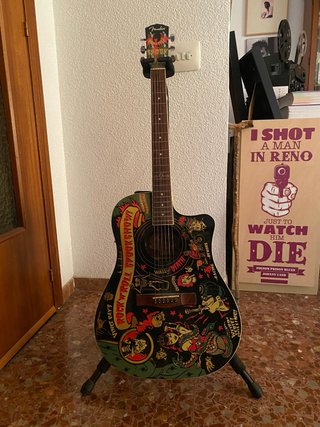 Guitarra Electroacústica Fender Vince Ray's spook