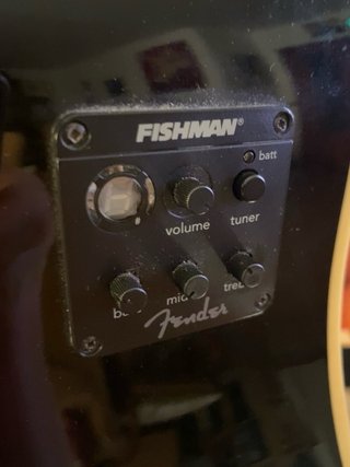 Guitarra Electroacústica Fender Vince Ray's spook