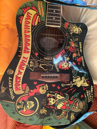 Guitarra Electroacústica Fender Vince Ray's spook