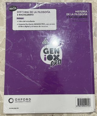 Historia de la Filosofía, 2 Bachillerato, Genio...