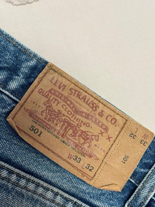 Pantalones Levi's 501 azules talla W33 L32