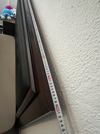 Cabecero elegante de madera y piel