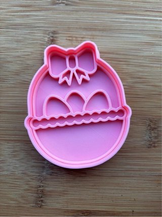 Cortadores Galletas Pascua Plástico Rosa