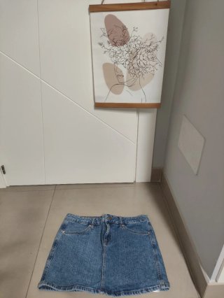 Lote 2 faldas vaqueras