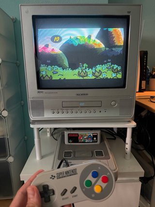 Super Nintendo Yoshi's Island PAL