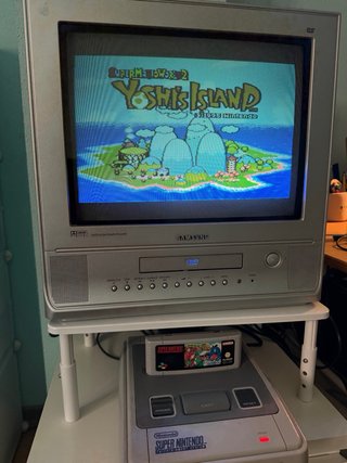 Super Nintendo Yoshi's Island PAL