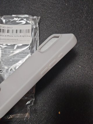 Funda iPhone 16 Pro Gris Claro