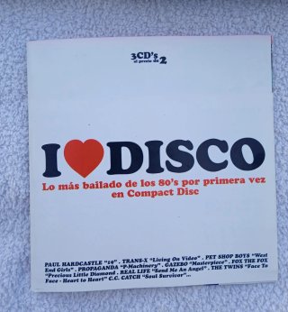 CD Triple "I Love Disco" (1998) - Blanco y Negro