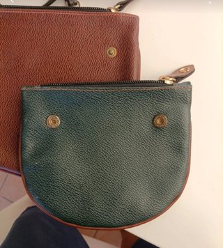 Piccola borsa elegante doppio contenitore