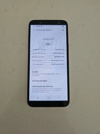 Samsung Galaxy A6 SM-A600FN/DS