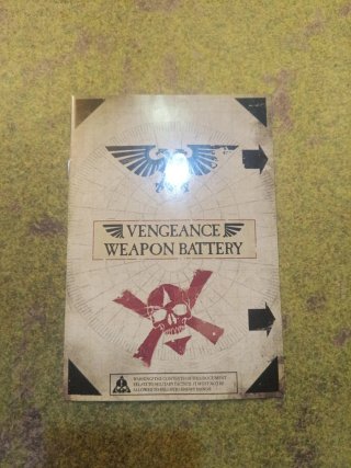 Batteria dell'Arma della Vendetta di Warhammer 40,000