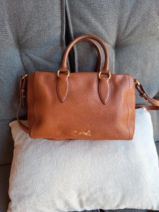 Bolso Bimba y Lola Piel Marrón teja