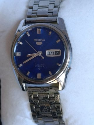 SEIKO 5 VINTAGE AUTOMATIC 6119-8095 · JAPAN · 21 J