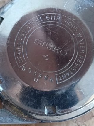 SEIKO 5 VINTAGE AUTOMATIC 6119-8095 · JAPAN · 21 J