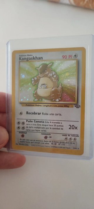 Carta Pokémon Kangaskhan Jungla 5/64