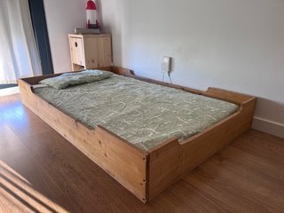 Cama Montessori Madera Natural