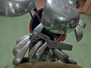 Kit de Golf Mizuno con Carrito