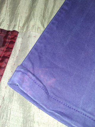 Pantalón mujer morado M 38