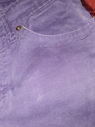 Pantalón mujer morado M 38