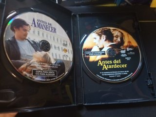 Antes de Amanecer y Antes de Anochecer Pack 2 DVD