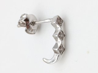 Pendiente oro 18k con diamantes