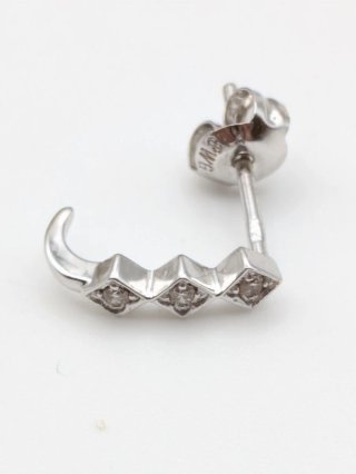 Pendiente oro 18k con diamantes
