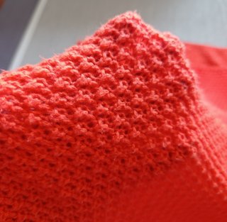 Jersey Calado Naranja Shein XL Oversize Crochet